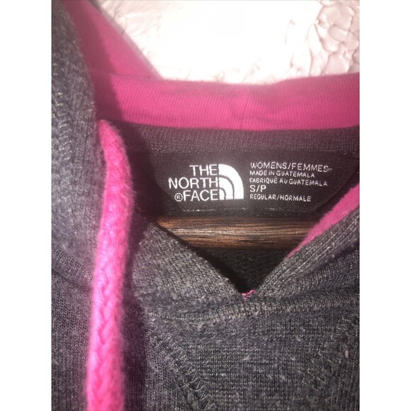 The North Face Hoodie Size S Women's Pullover Hooded Sweatshirt Gray - Picture 4 of 7